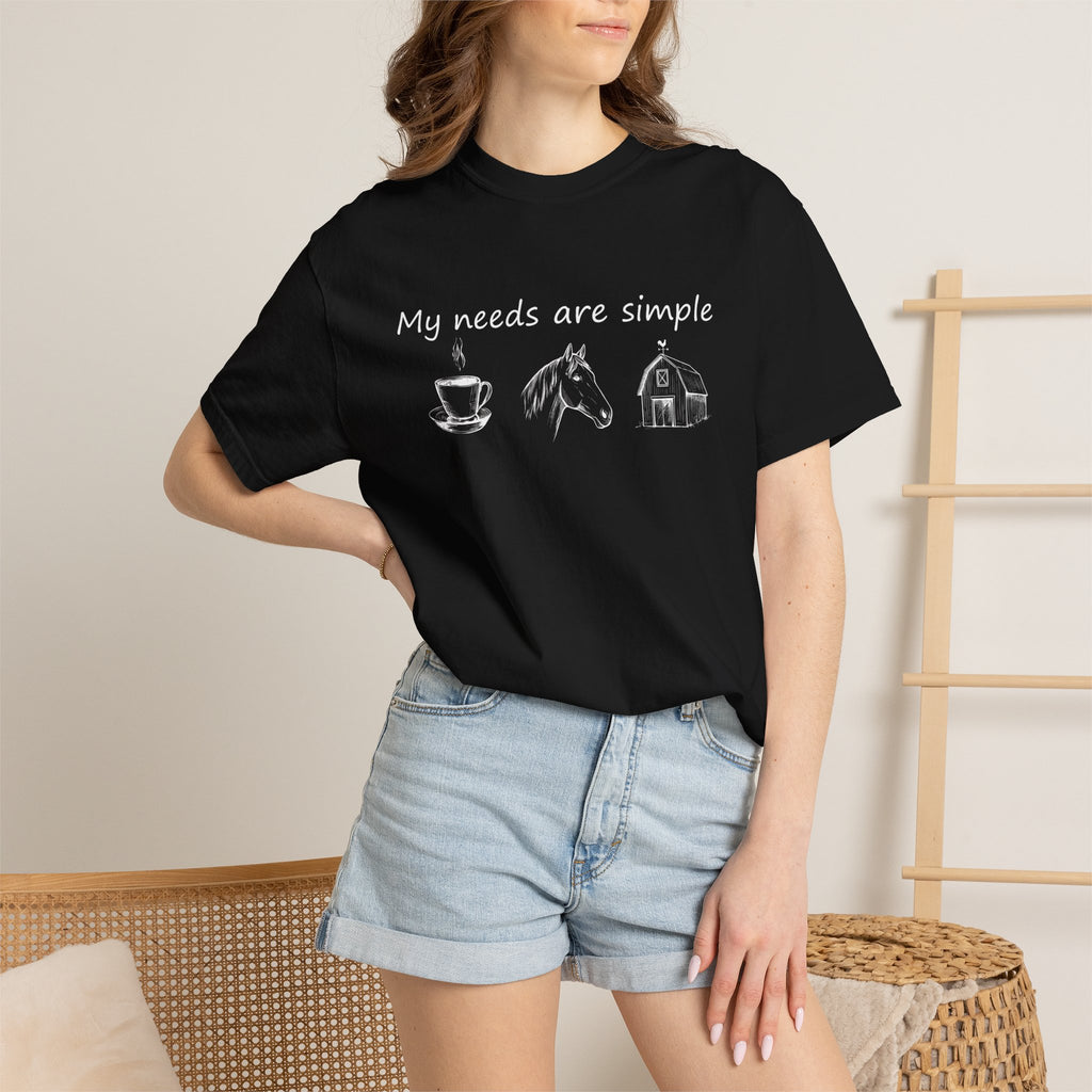 my needs are simple