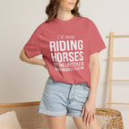I'd stop riding