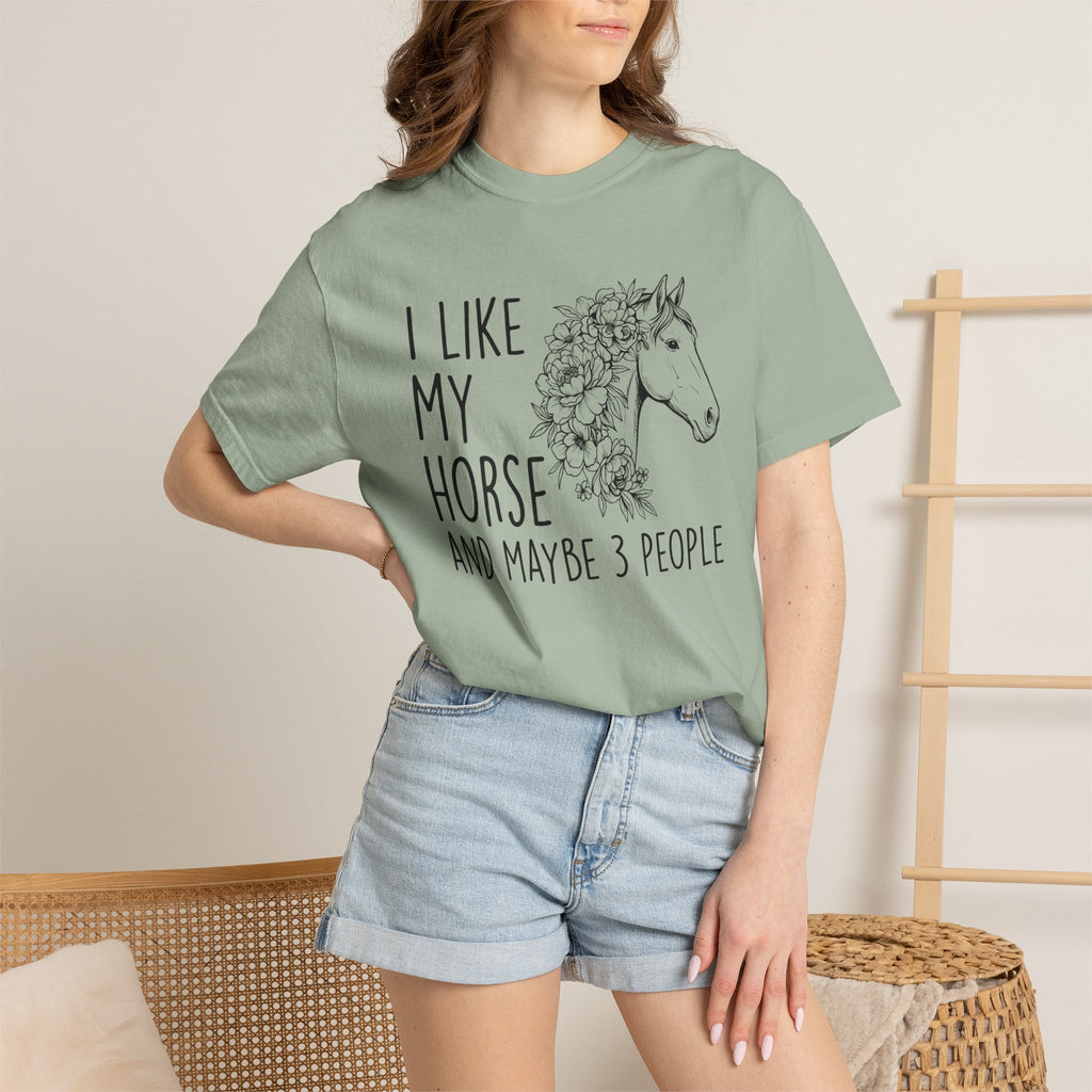 I like my horse