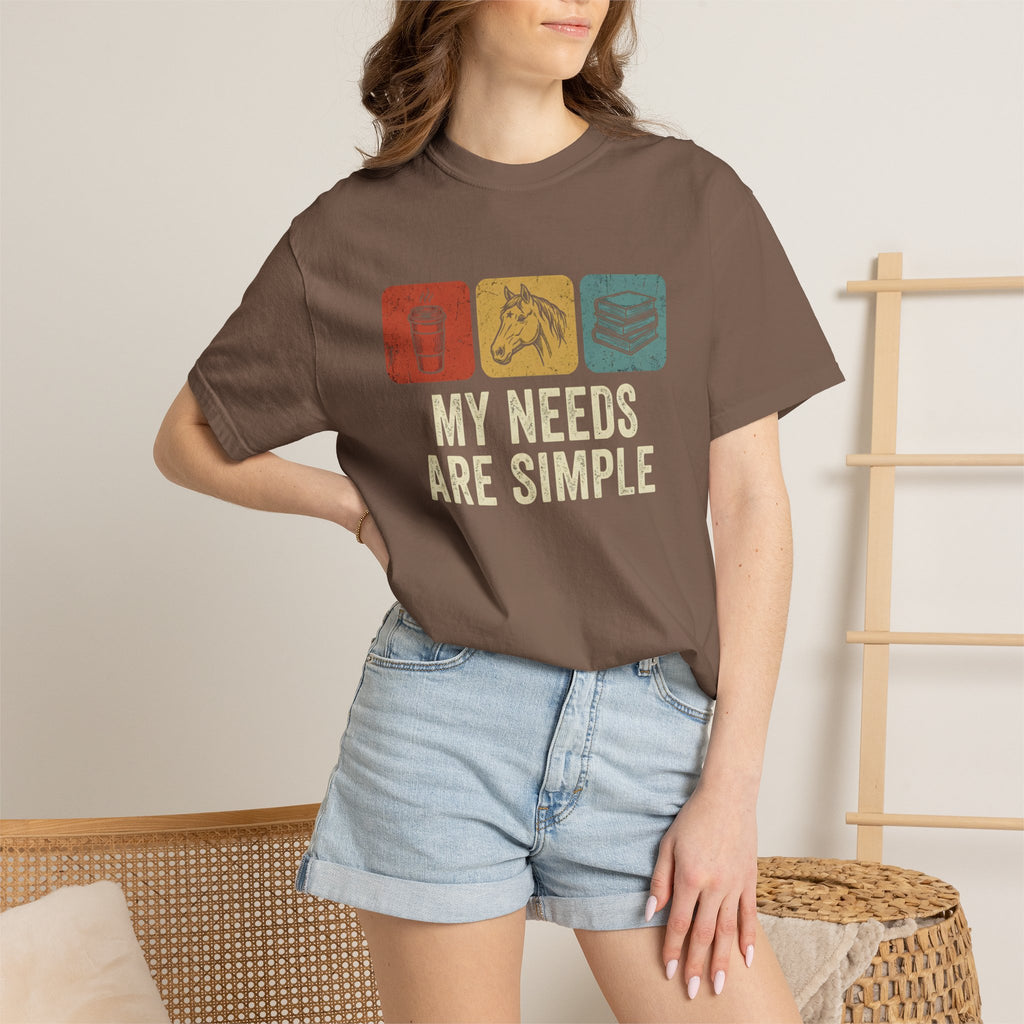 My needs are simple