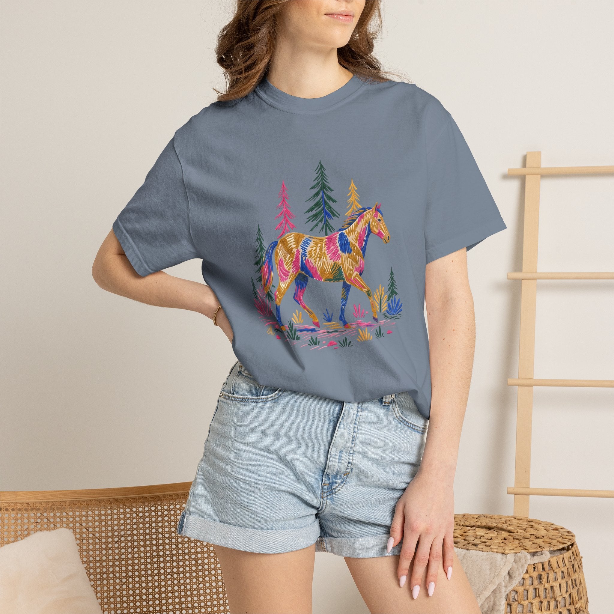Colour full horse