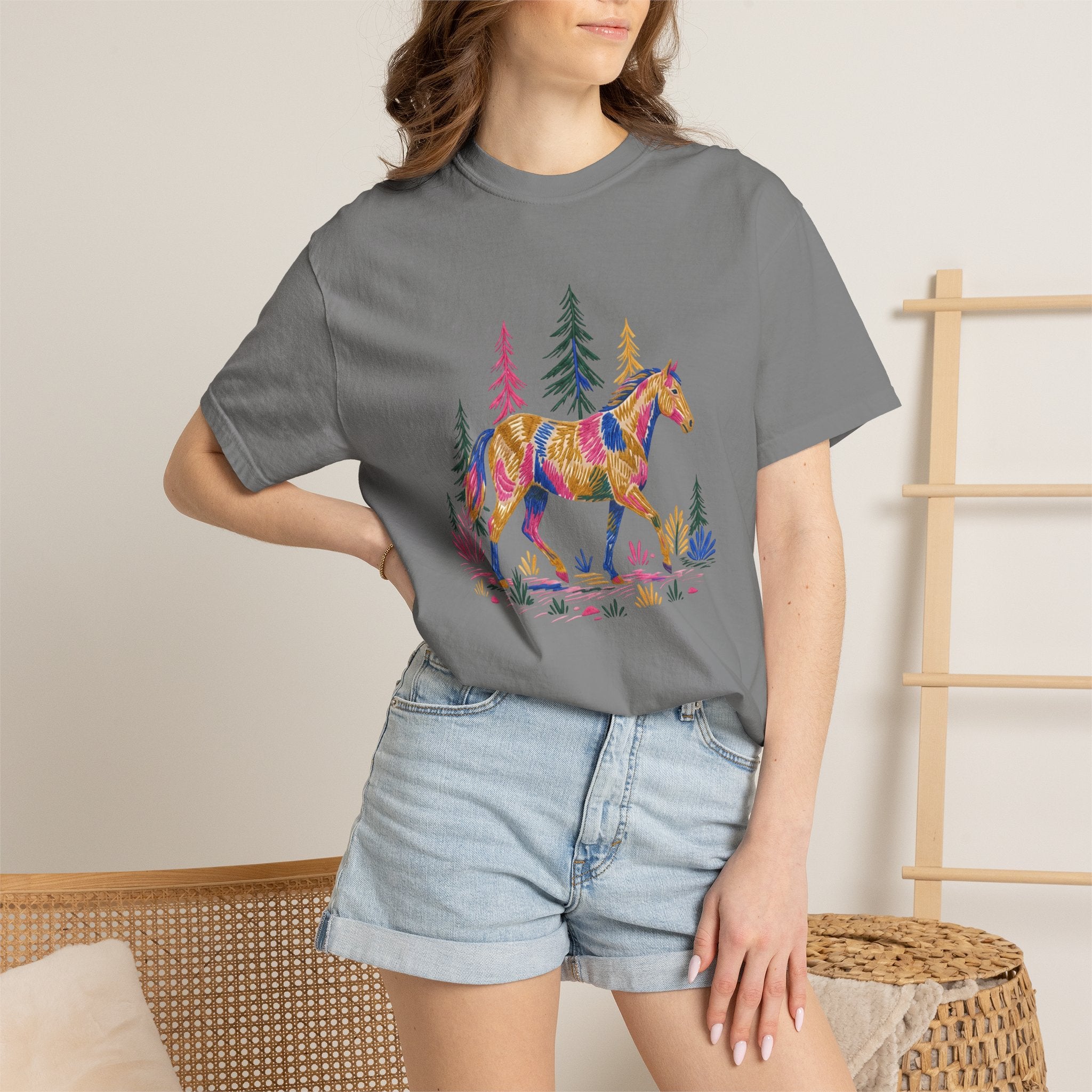 Colour full horse