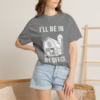 I'll be in my office