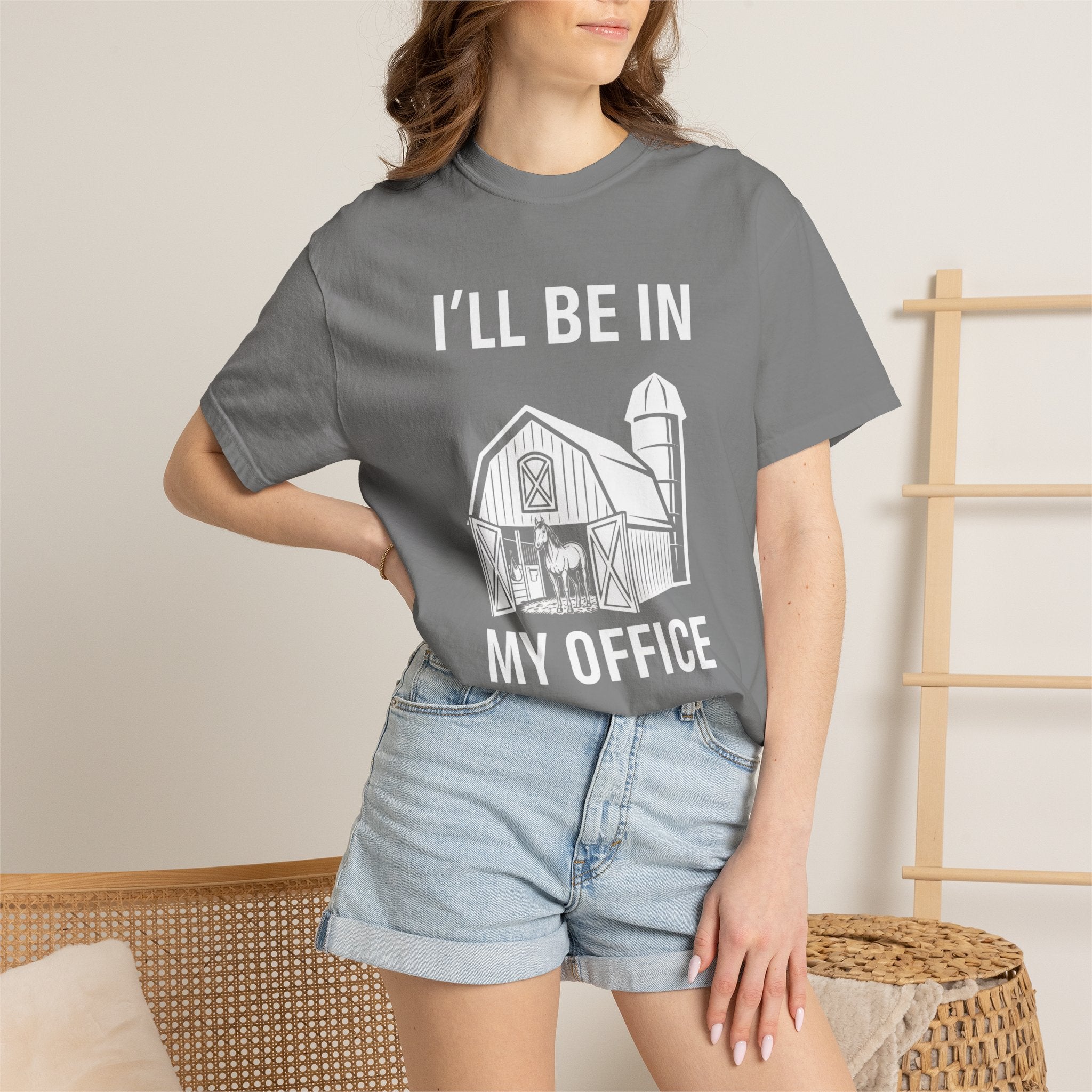 I'll be in my office