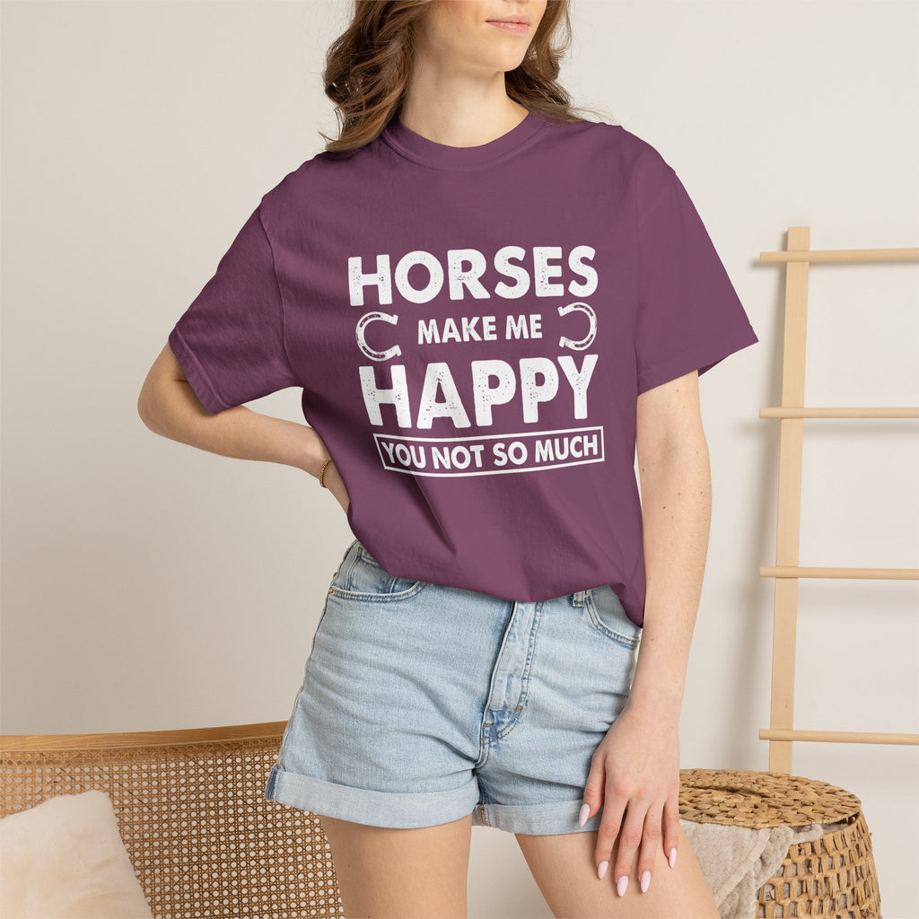 horses makes me happy