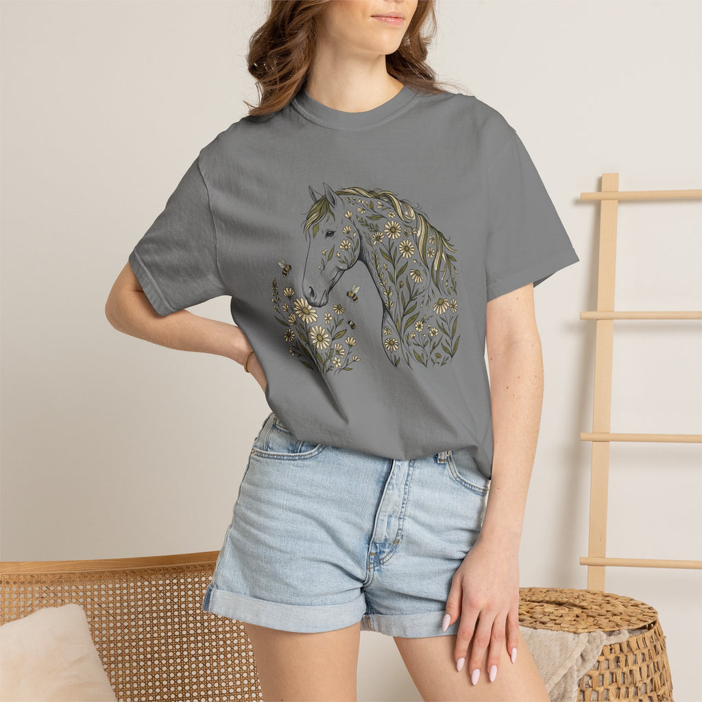 Wild floral horse tees