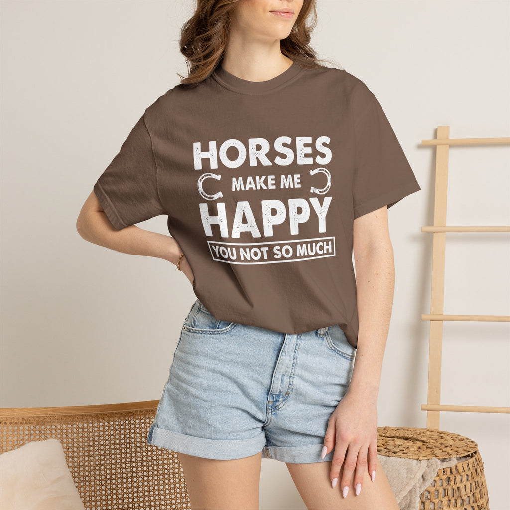 horses makes me happy