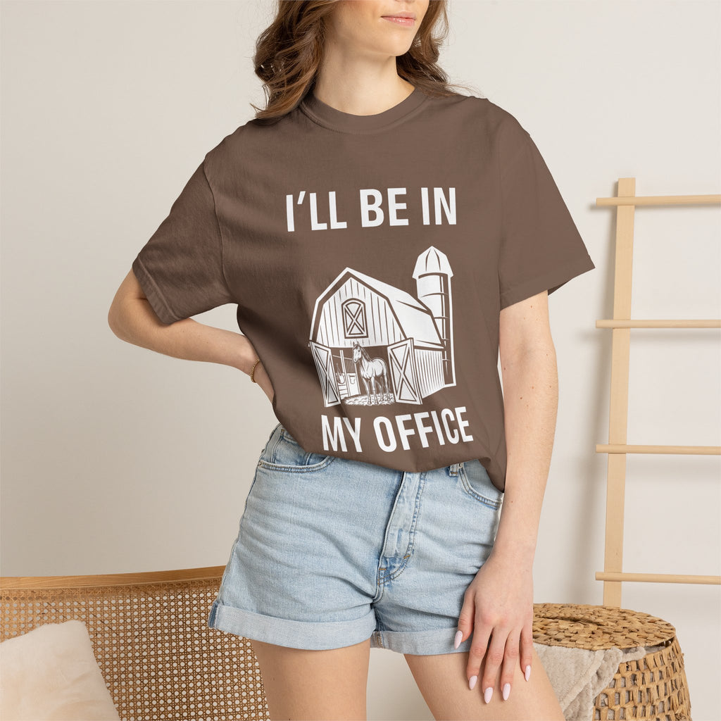 I'll be in my office