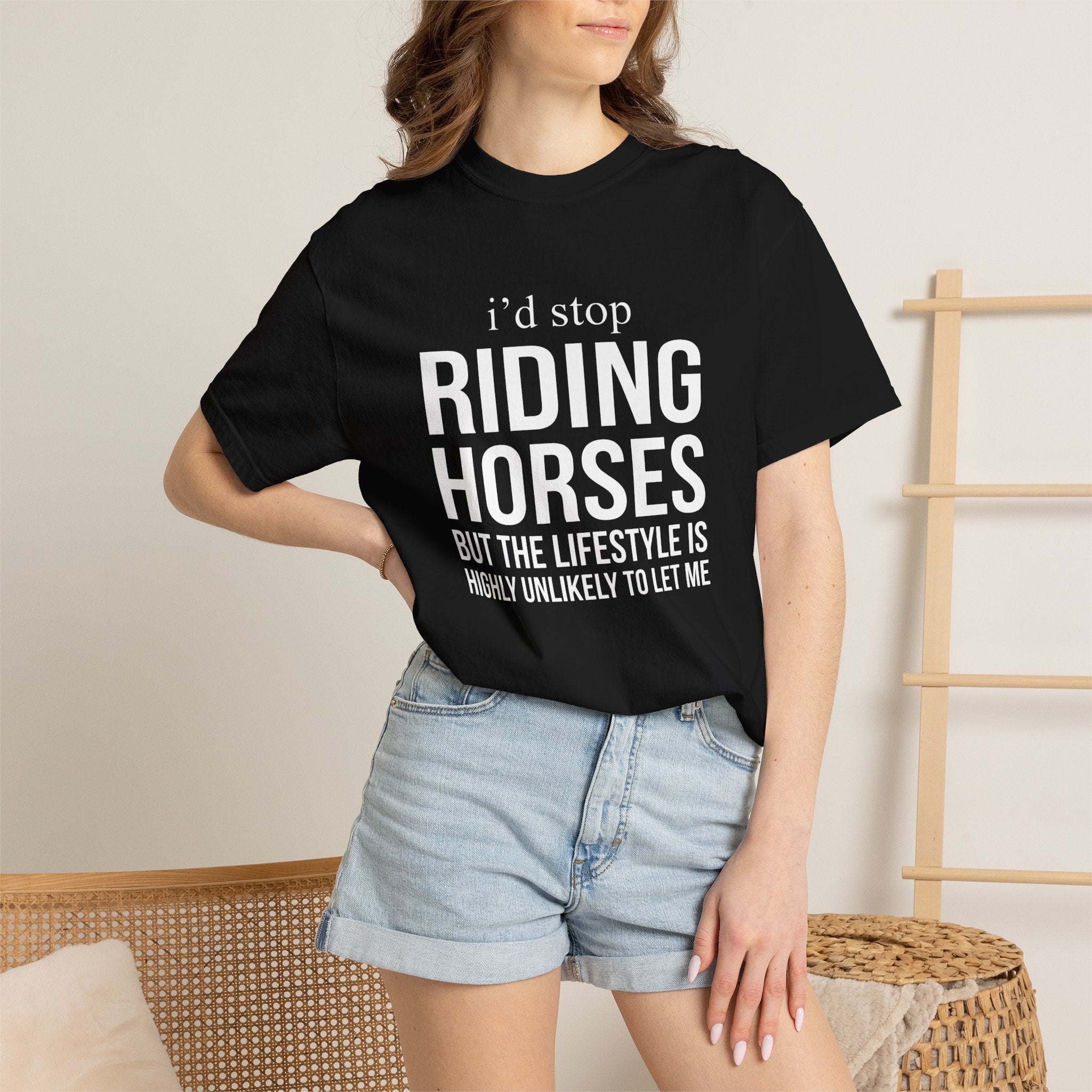I'd stop riding