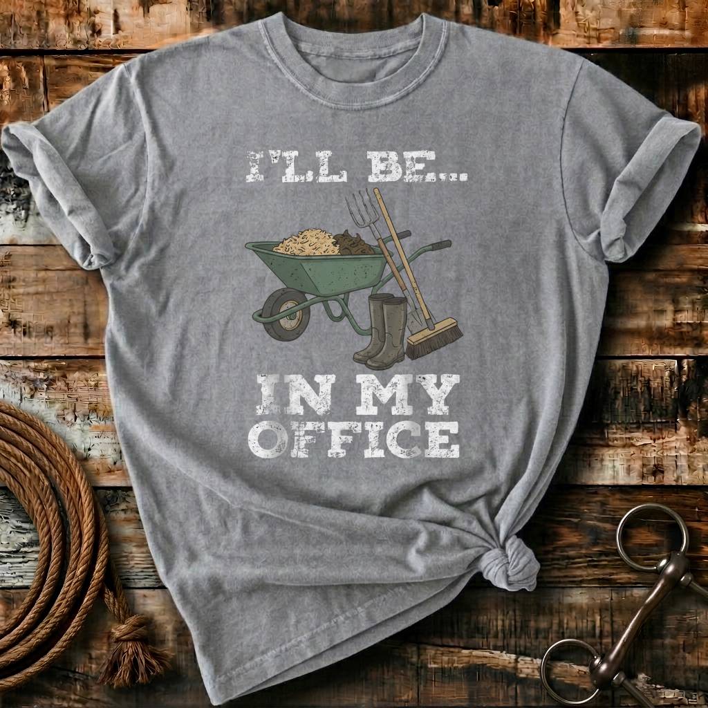 I'll be in my office