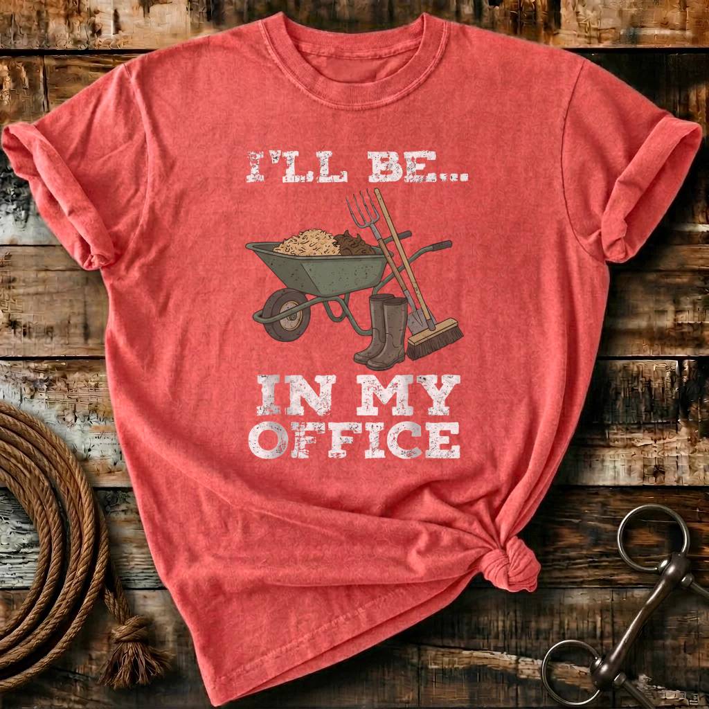 I'll be in my office