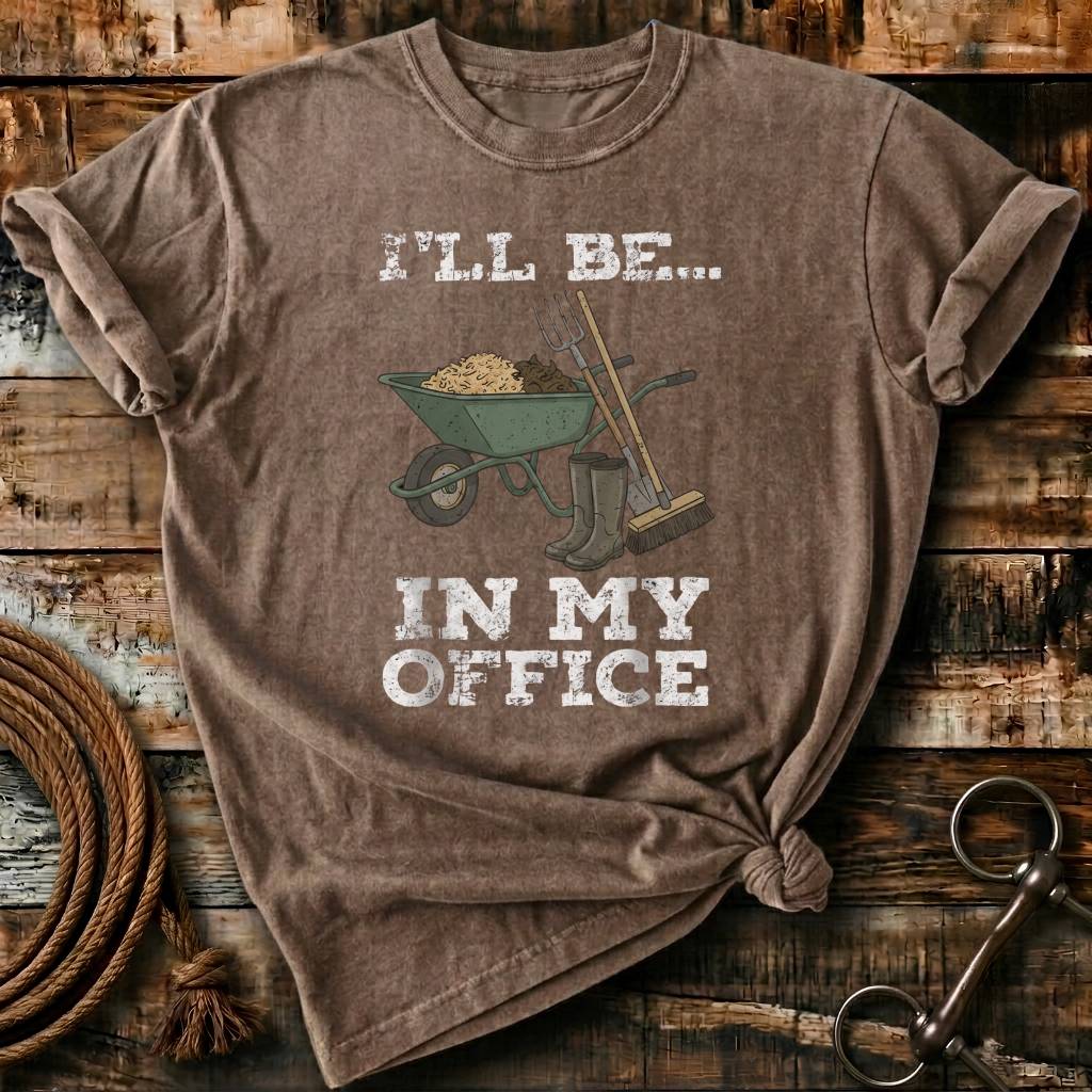 I'll be in my office