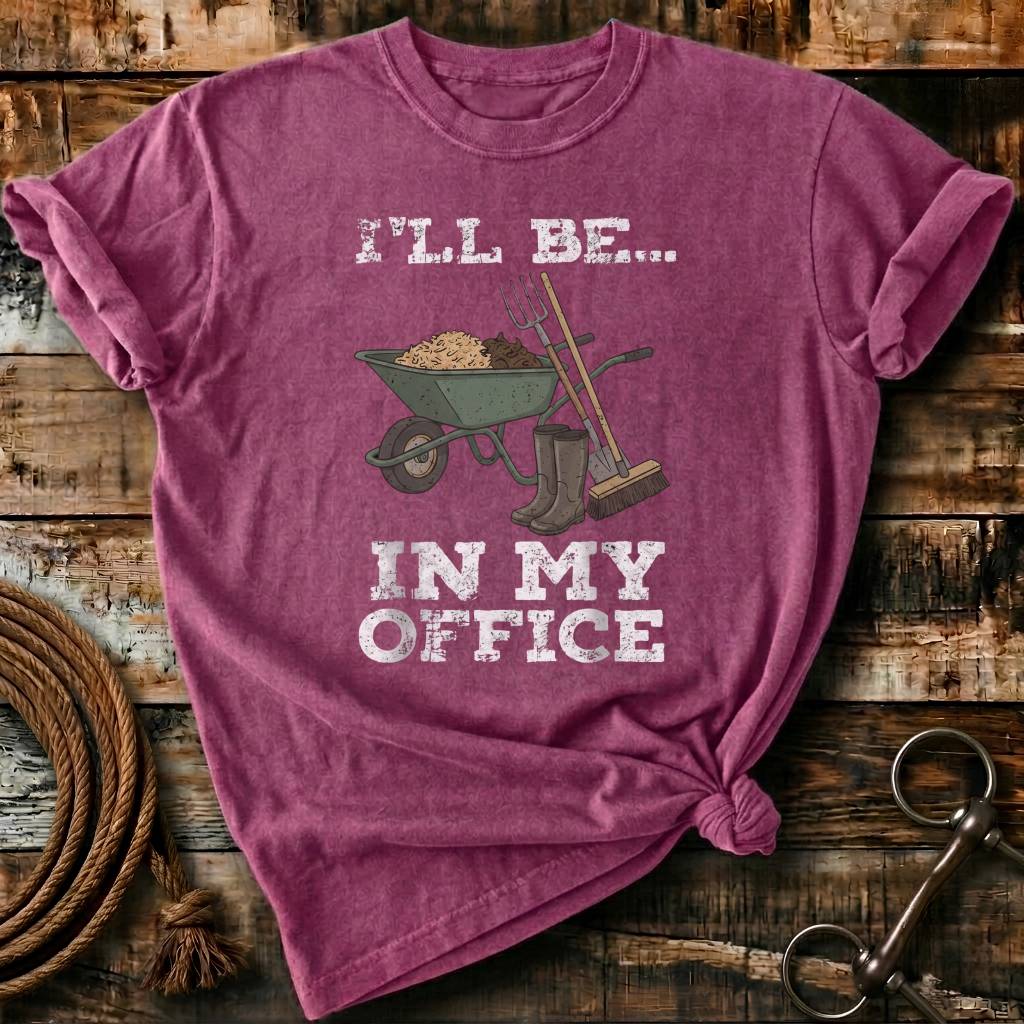 I'll be in my office