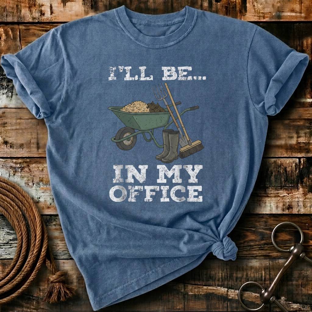 I'll be in my office
