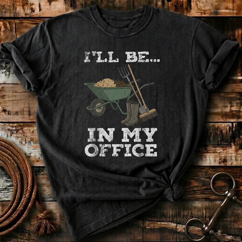 I'll be in my office