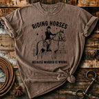Riding horse