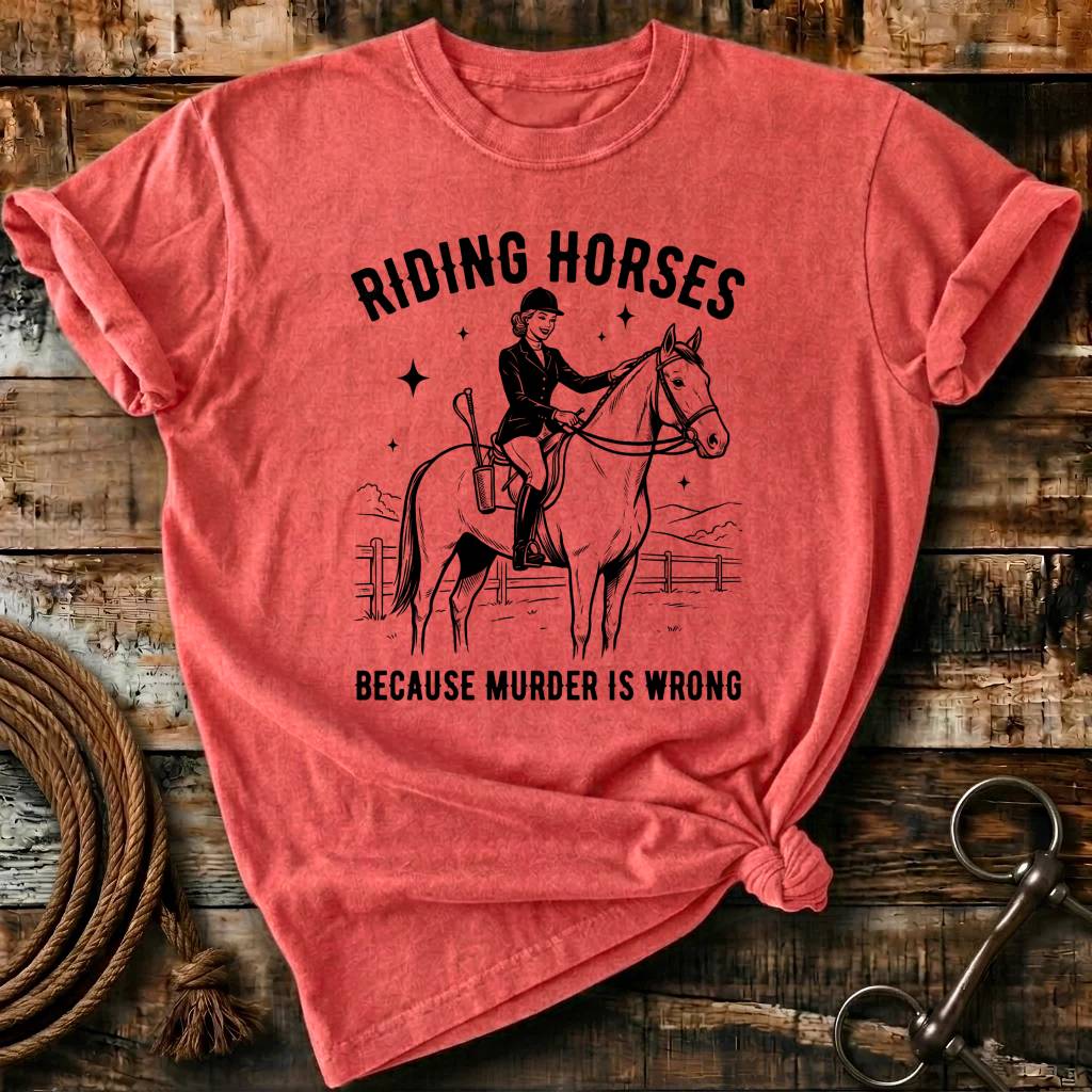 Riding horse