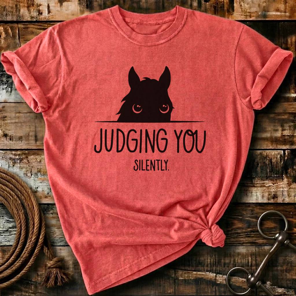judging you silently