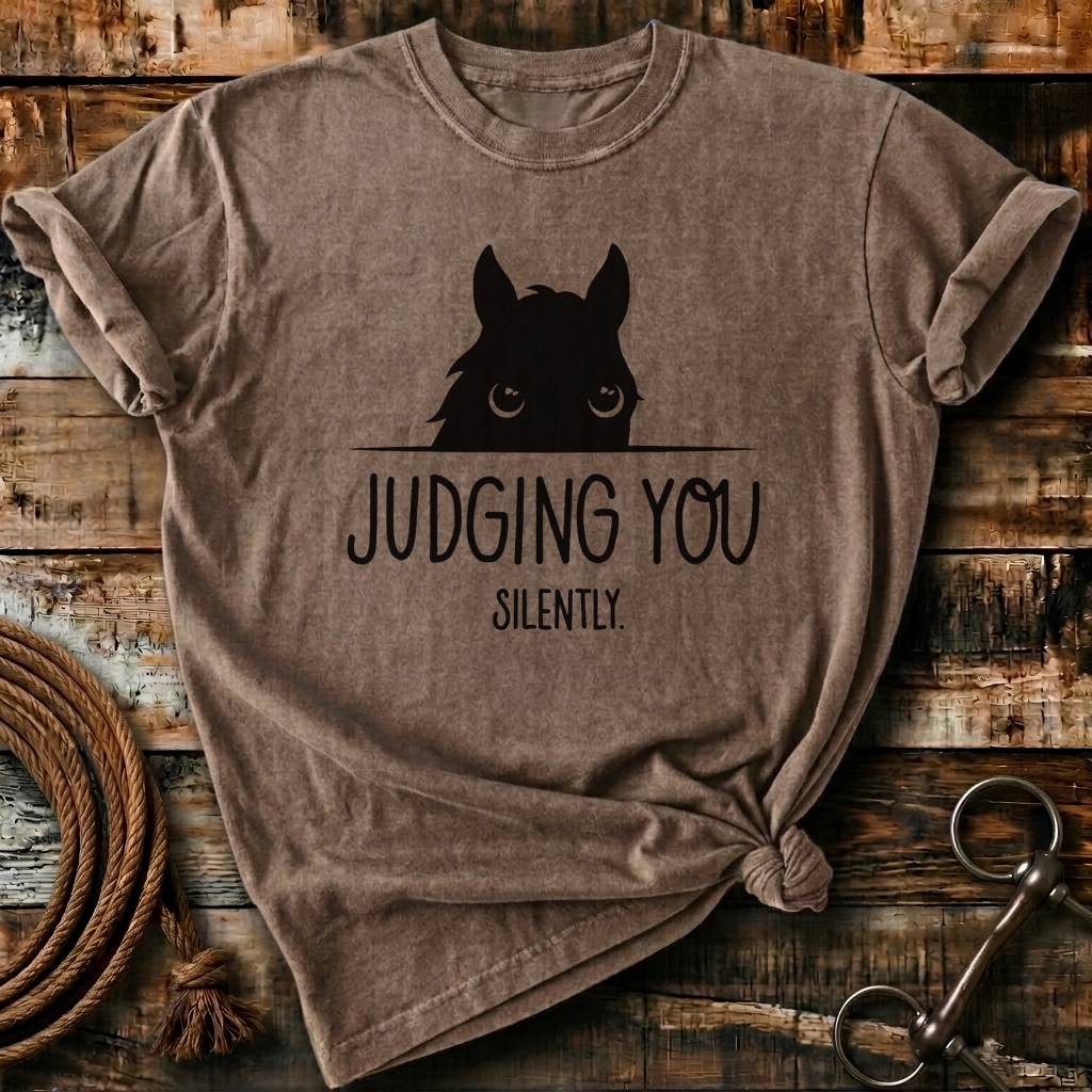 judging you silently