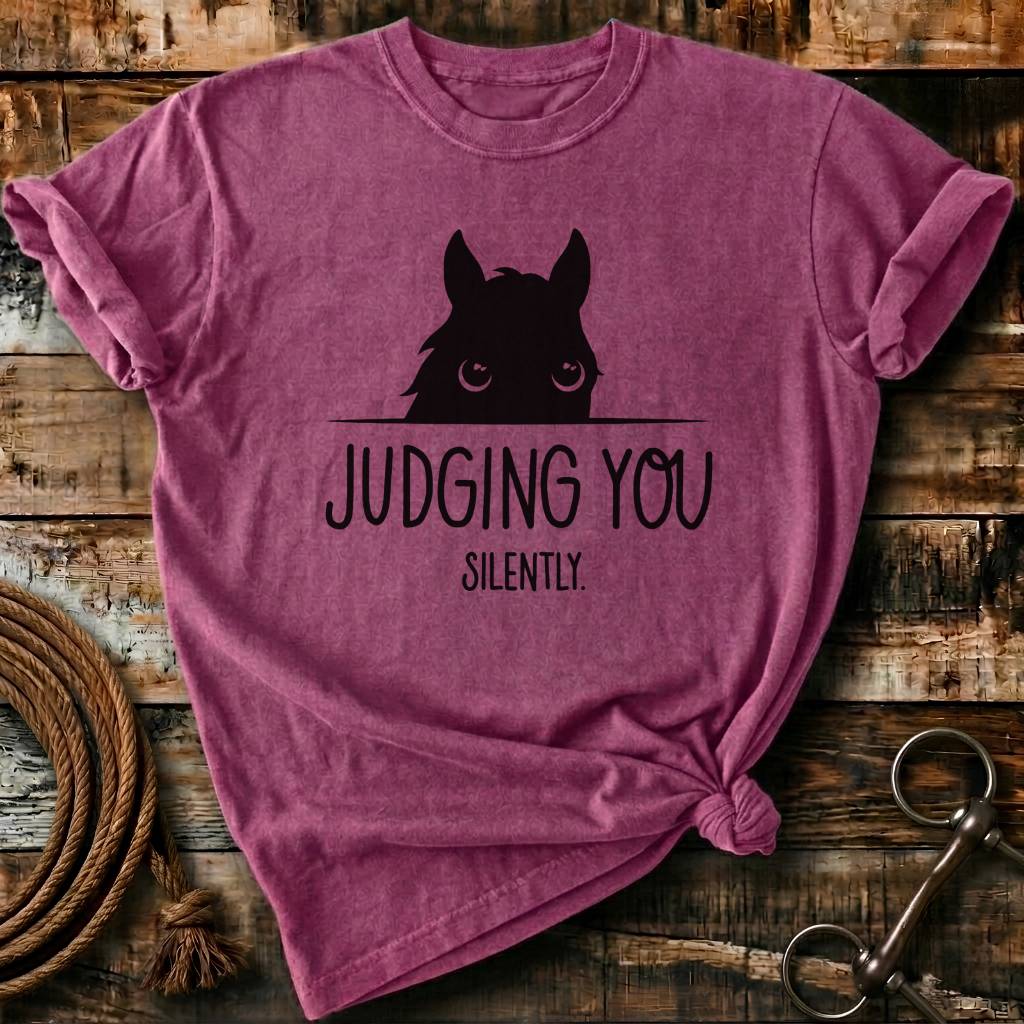 judging you silently