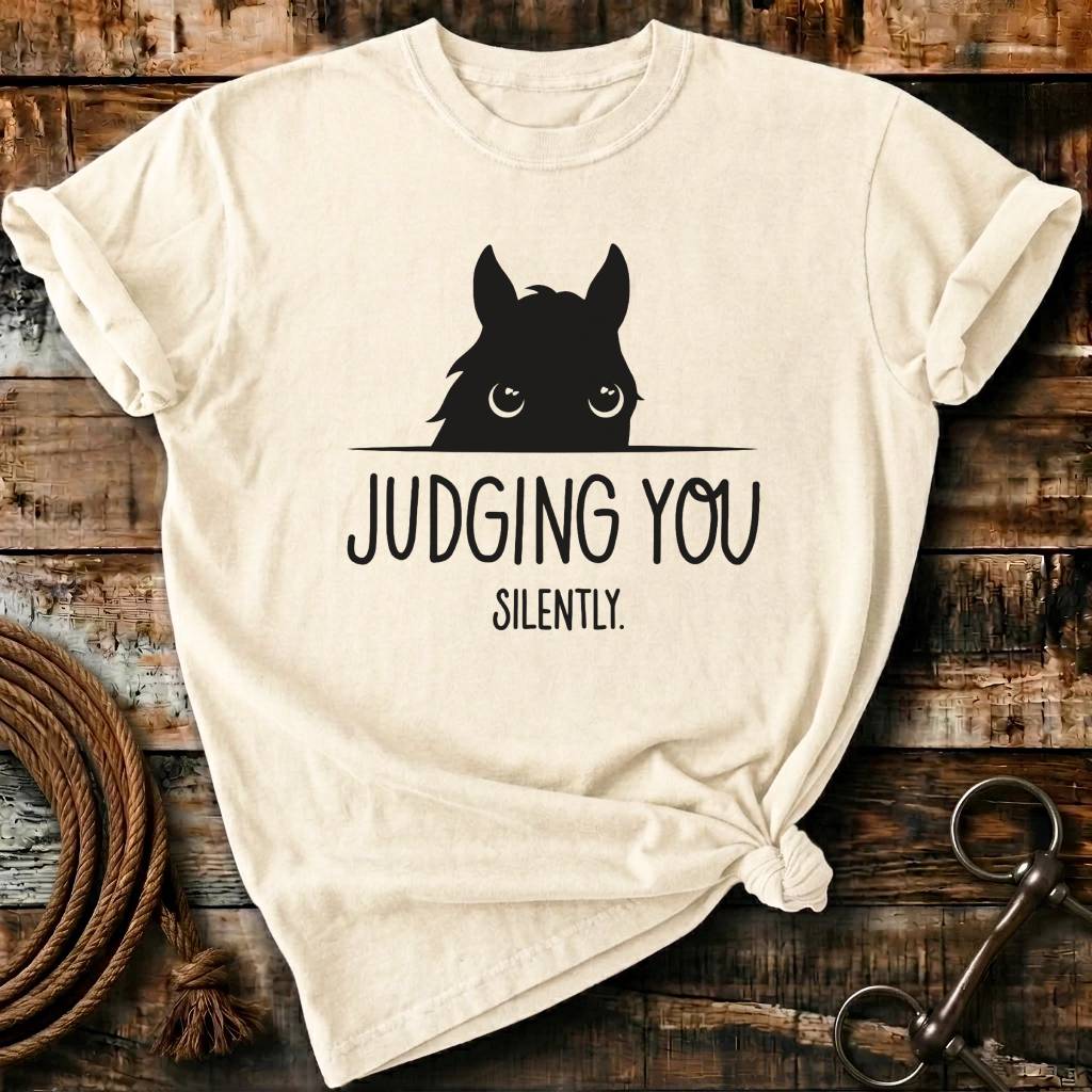 judging you silently
