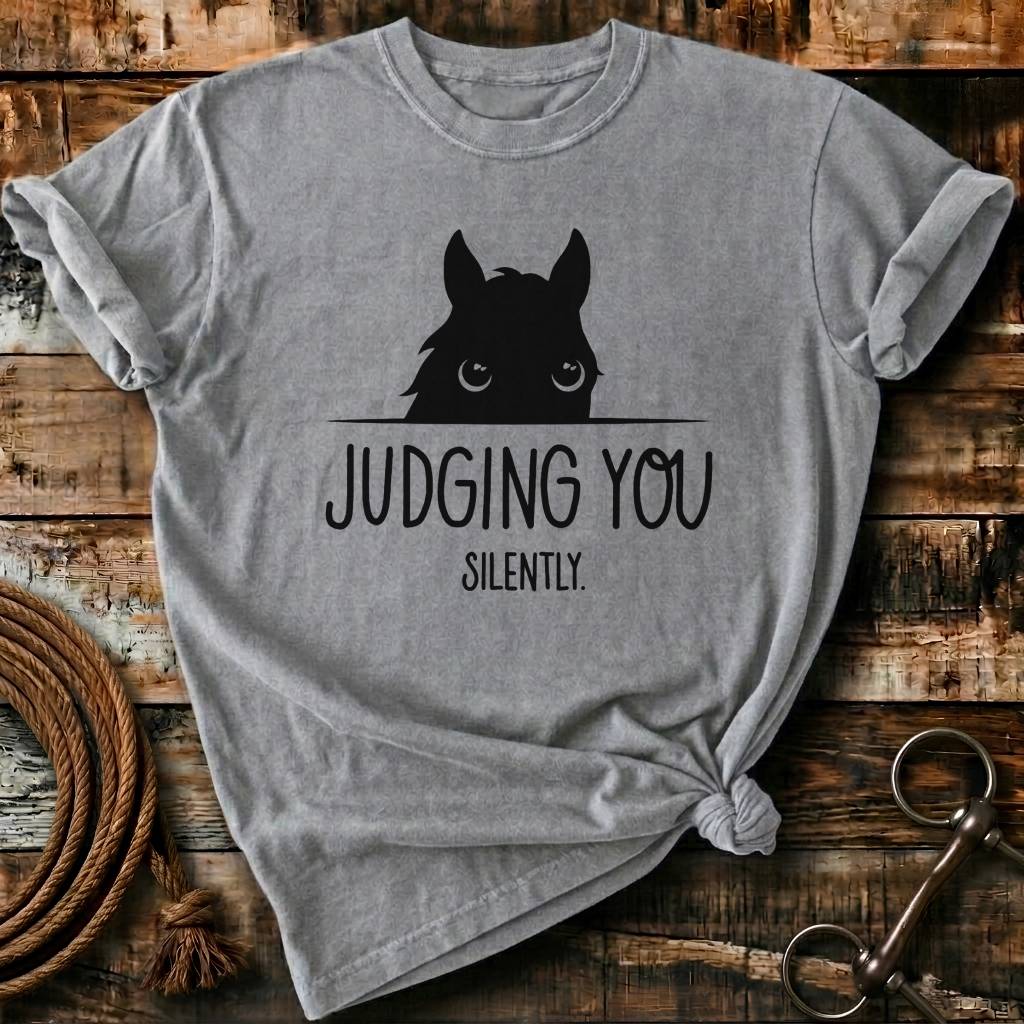 judging you silently