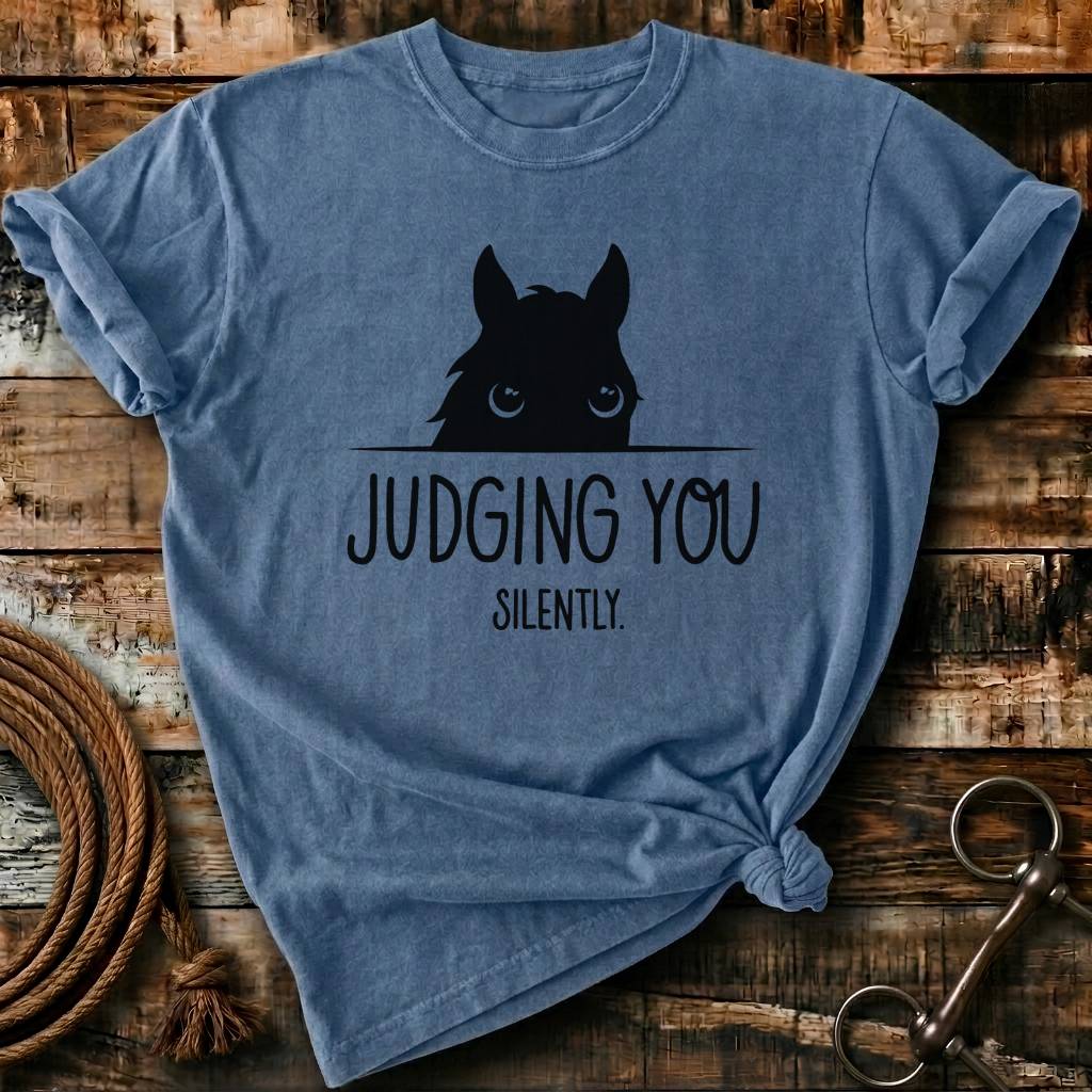 judging you silently