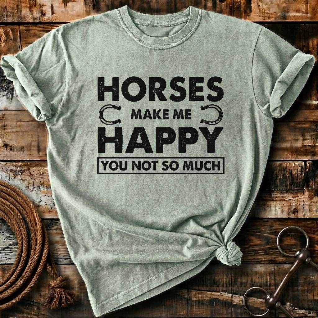 horses makes me happy