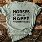 horses makes me happy