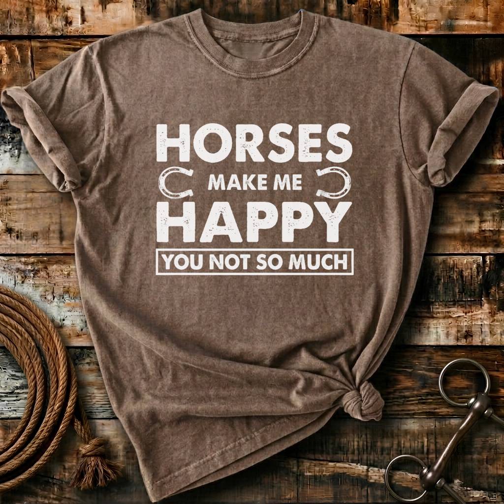 horses makes me happy
