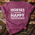 horses makes me happy