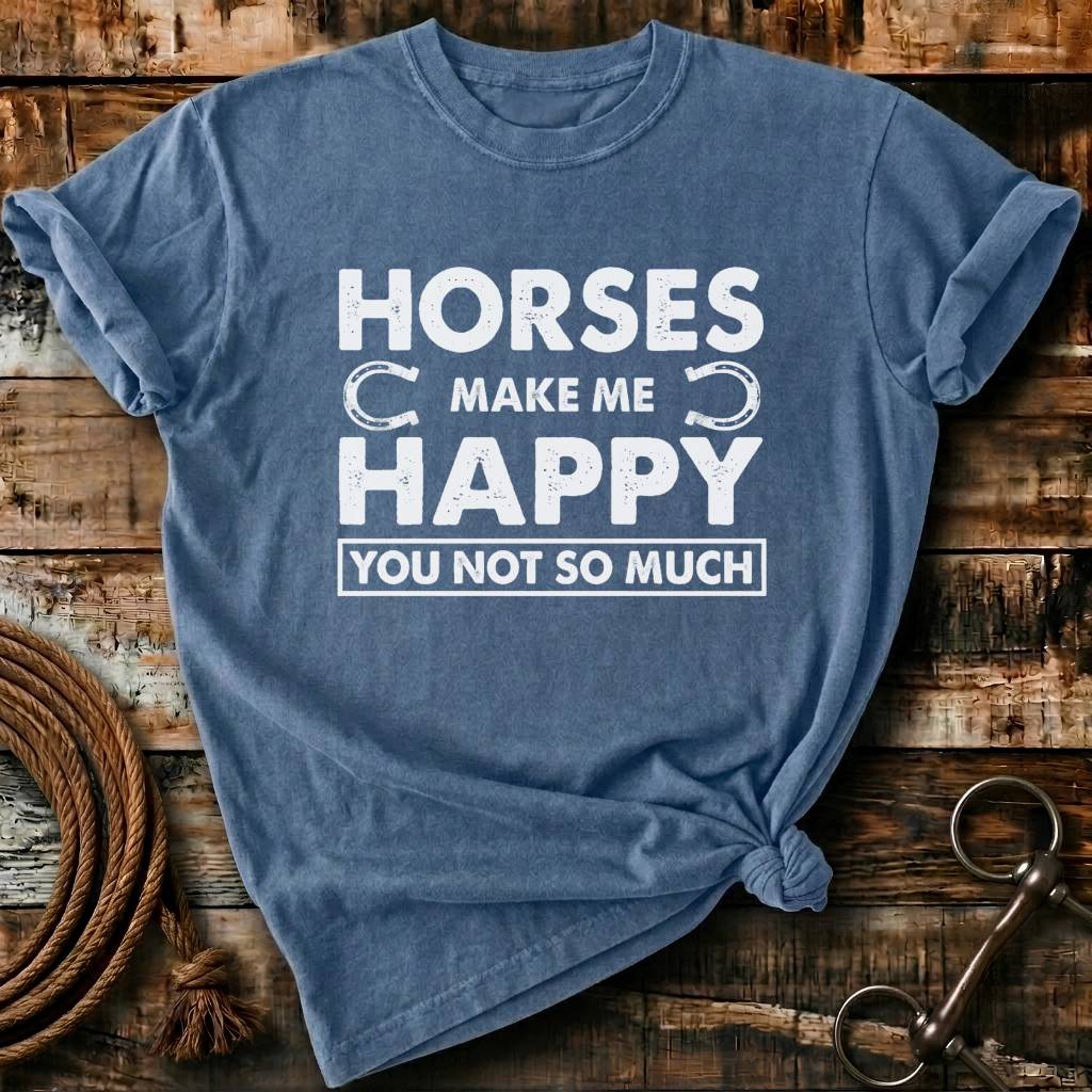 horses makes me happy