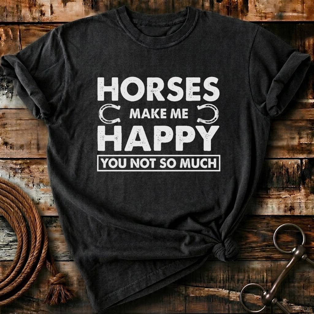 horses makes me happy