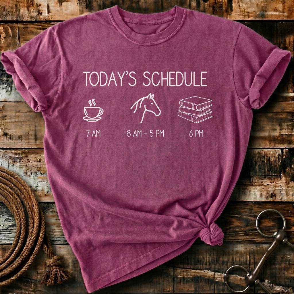 today's schedule