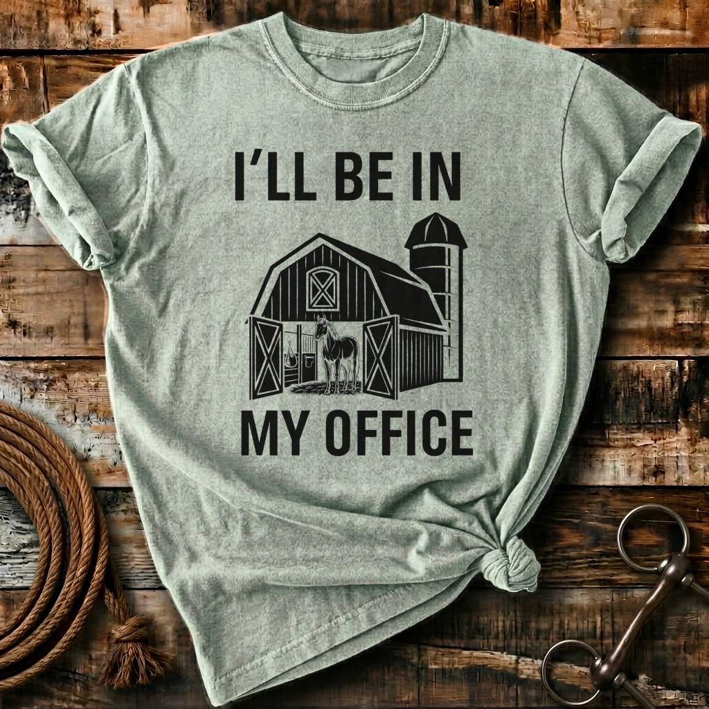 I'll be in my office