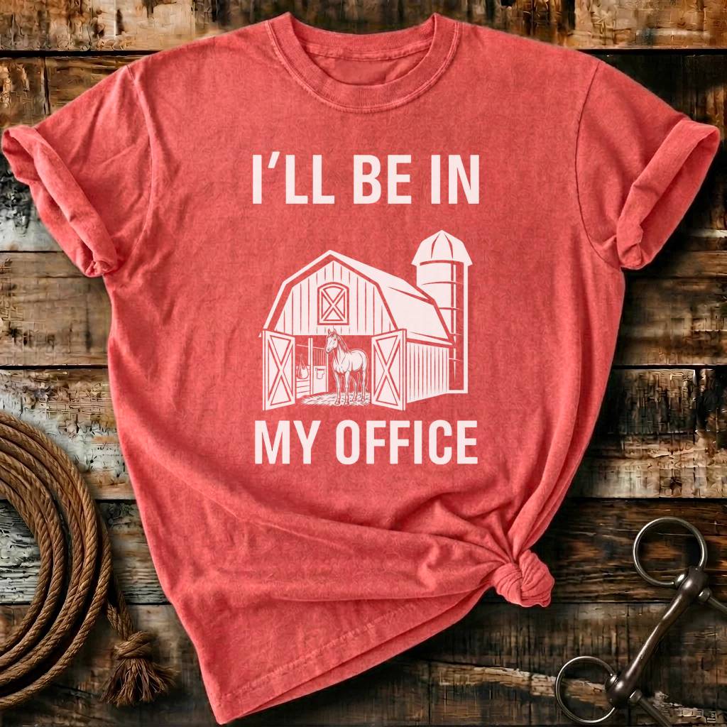 I'll be in my office