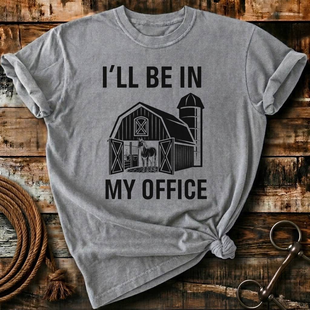 I'll be in my office