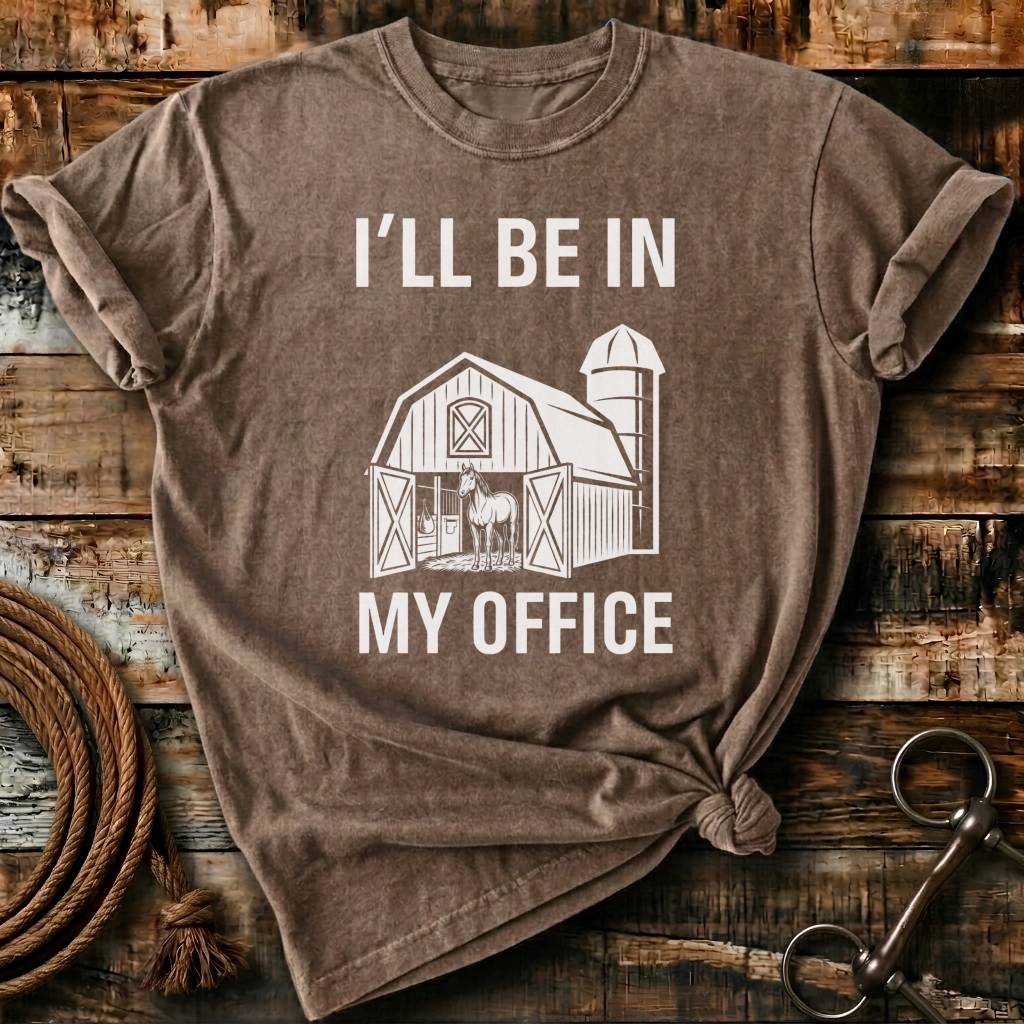 I'll be in my office