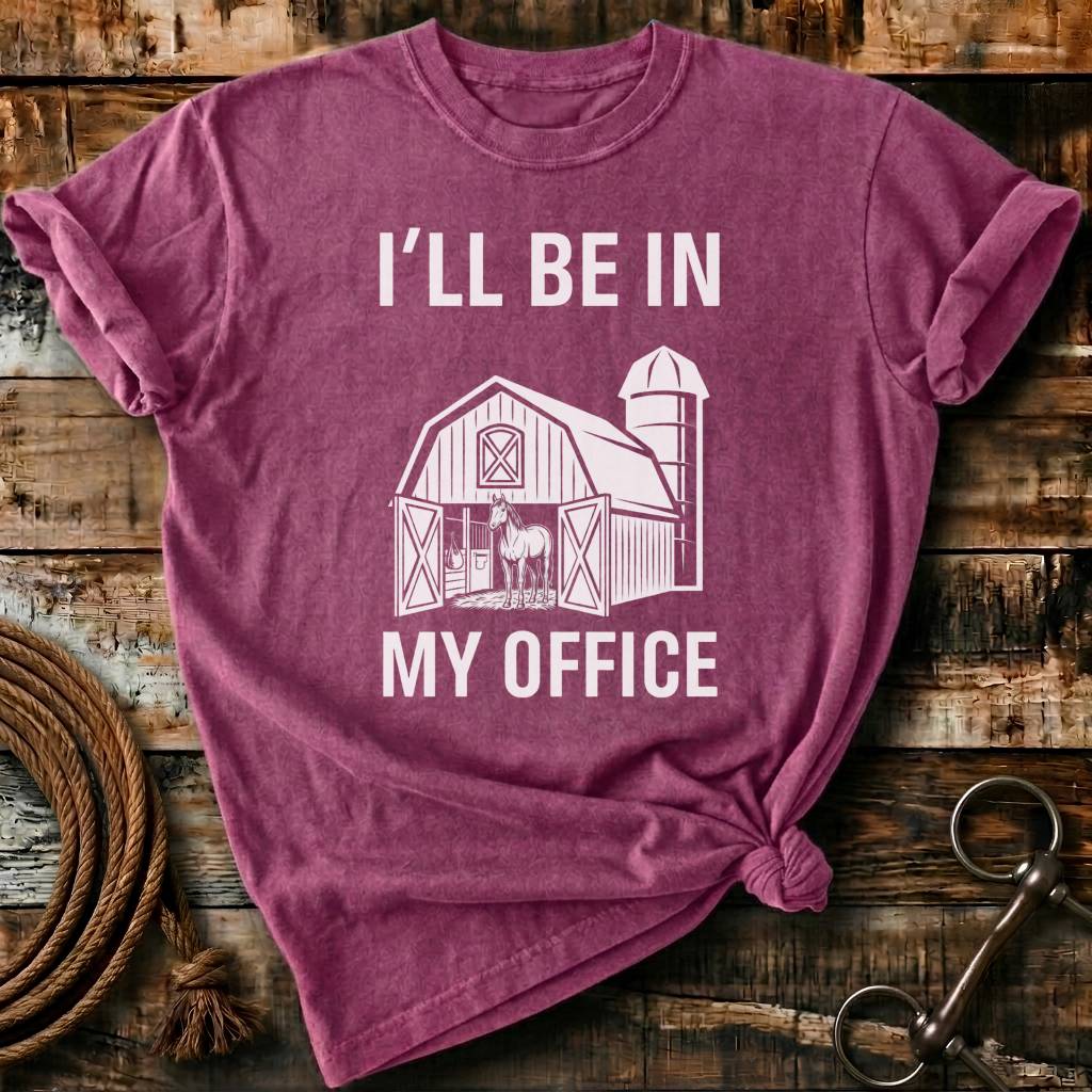 I'll be in my office