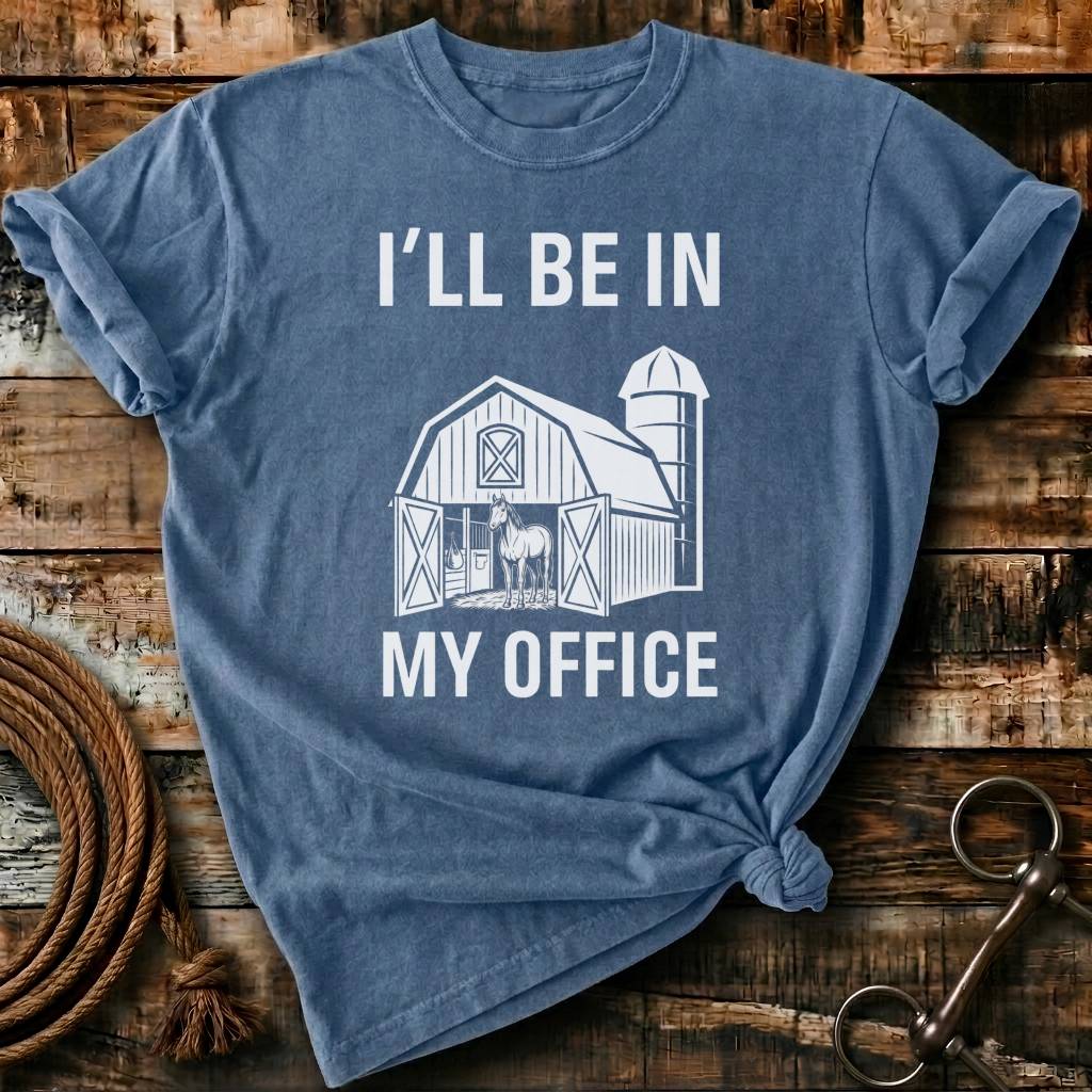 I'll be in my office