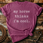 My horse thinks