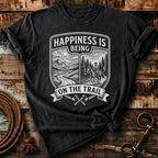 Happiness is being