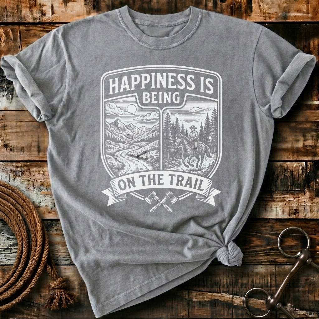 Happiness is being