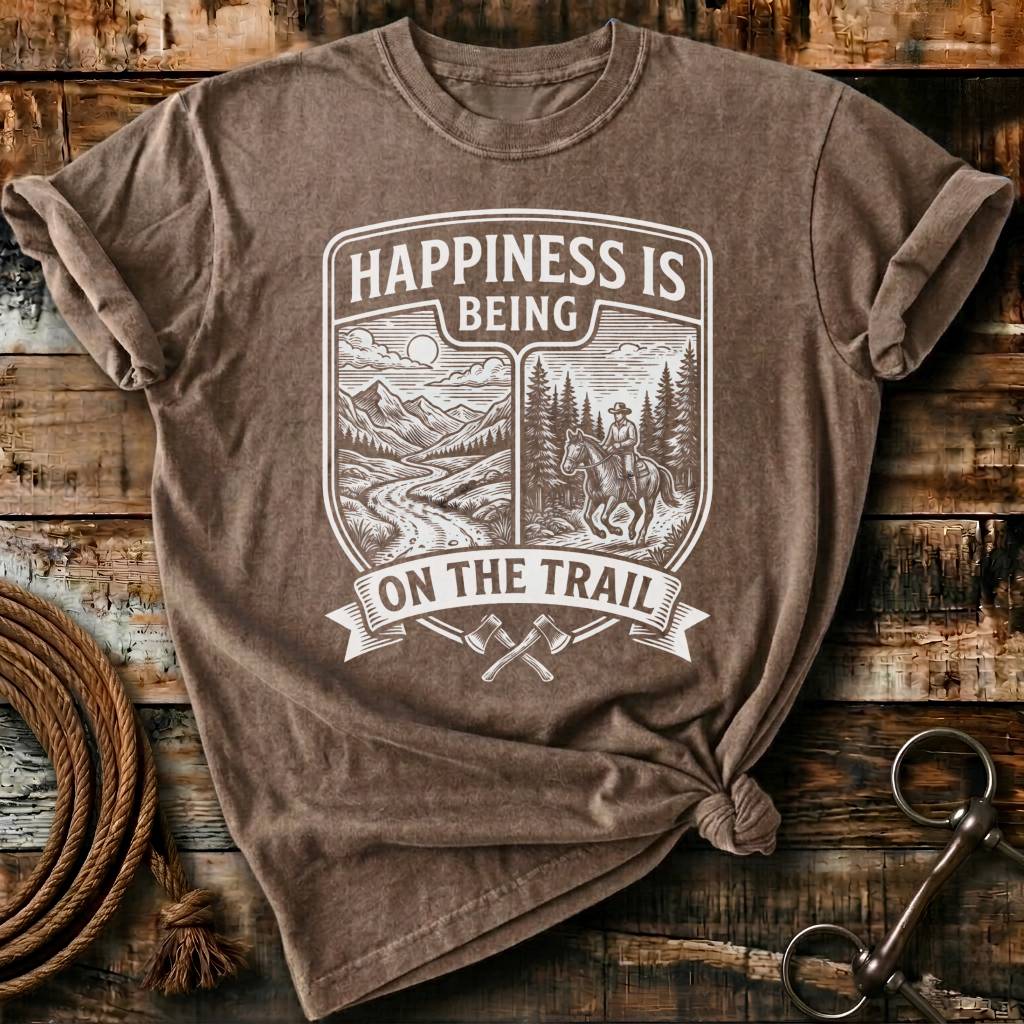 Happiness is being