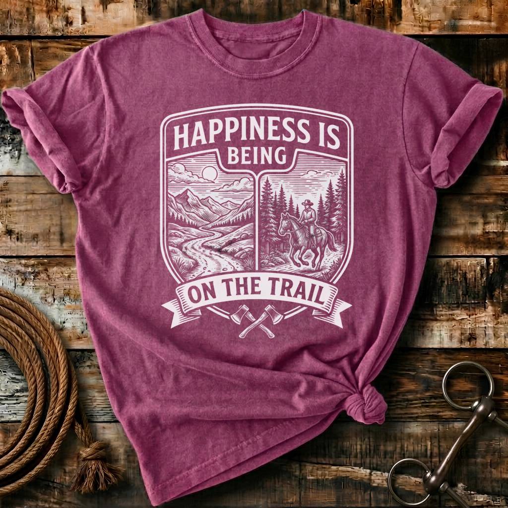 Happiness is being