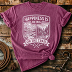Happiness is being