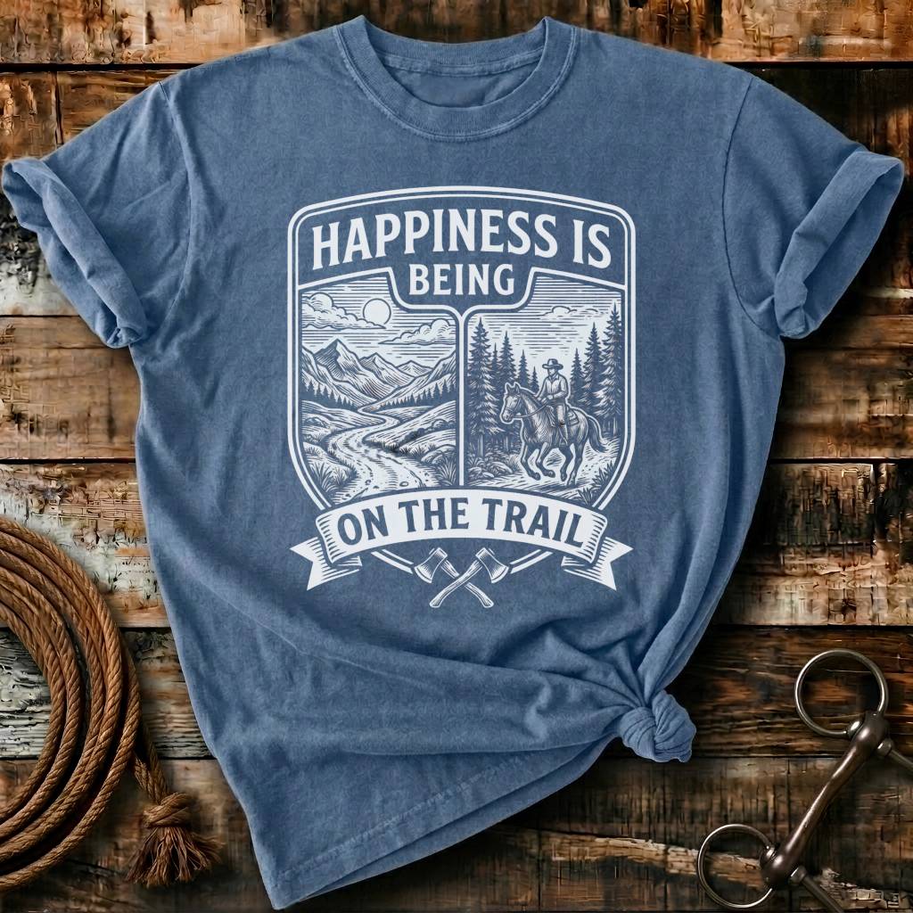 Happiness is being