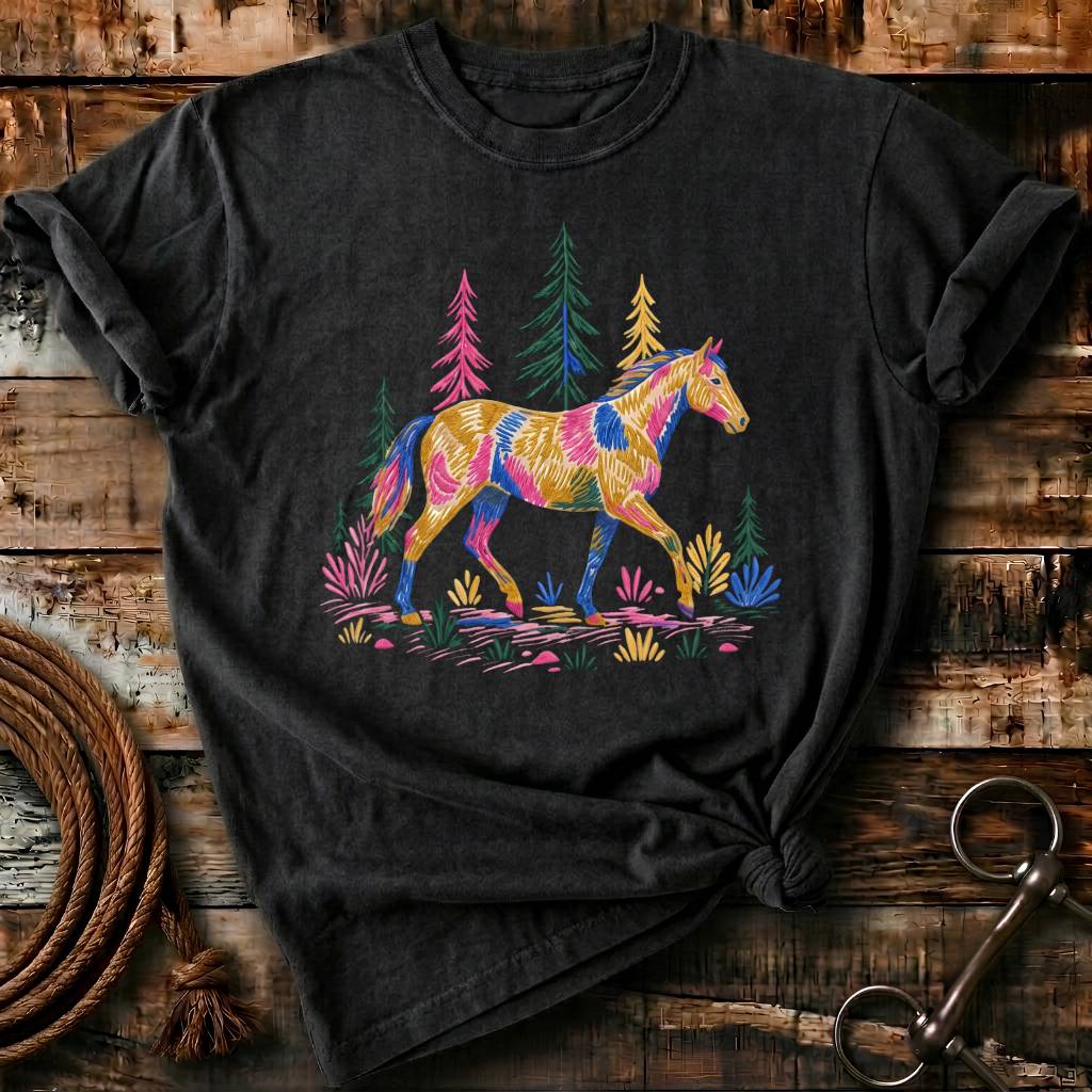 Colour full horse