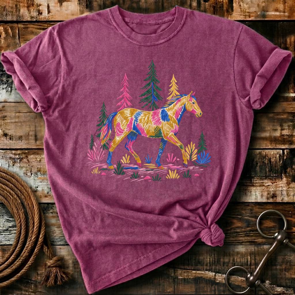 Colour full horse