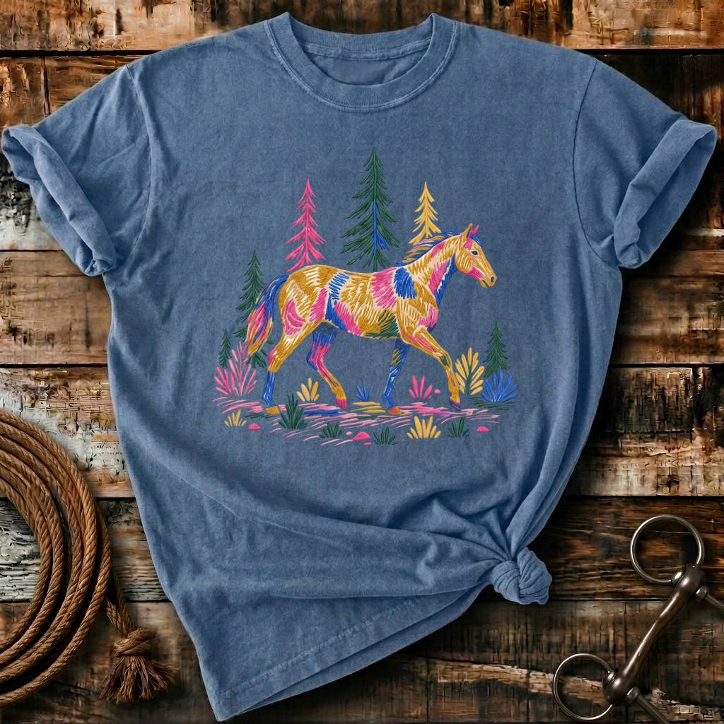 Colour full horse
